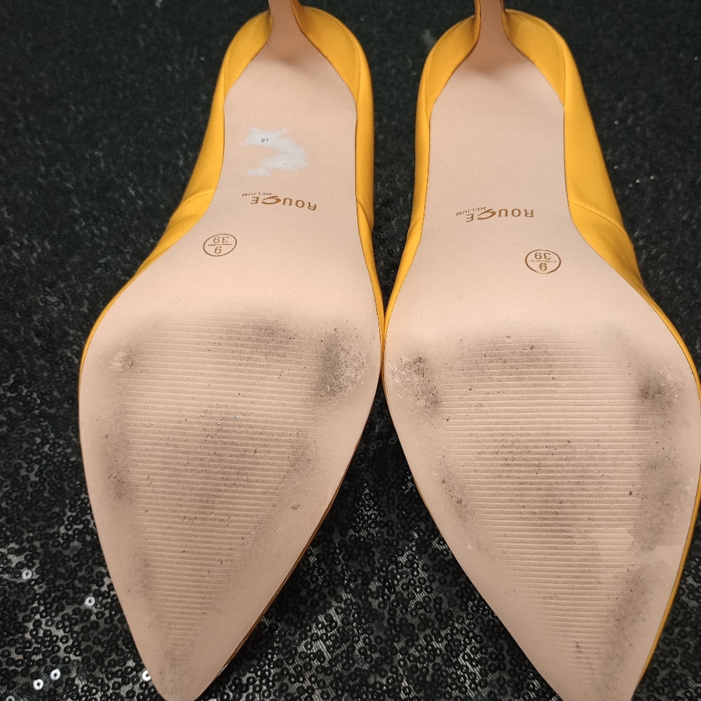 Yellow Rouge Shoes - Picture 8 of 9